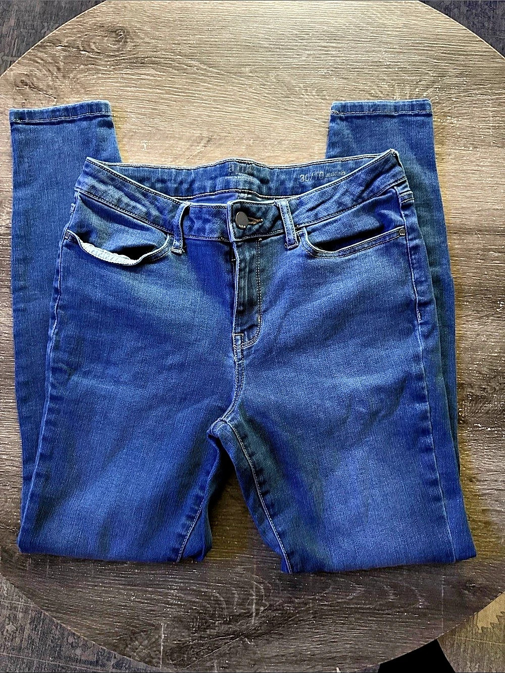 a.n.a Jeggings Women's Blue